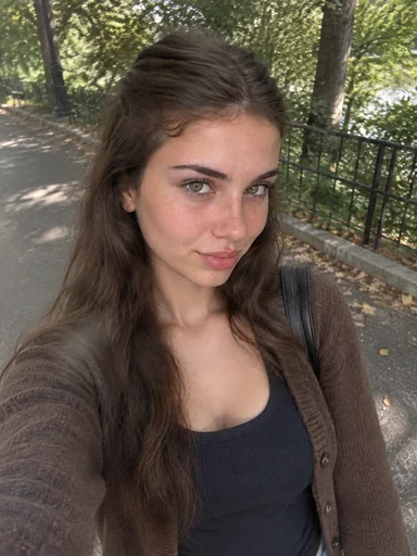 An everyday portrait with a different expression